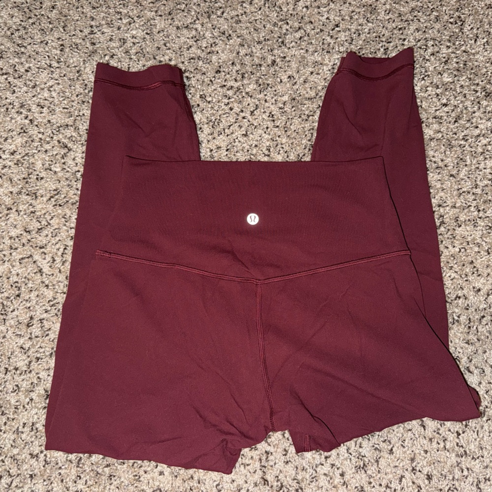 lululemon athletica Align High-Rise Crop 23" in Red Merlot